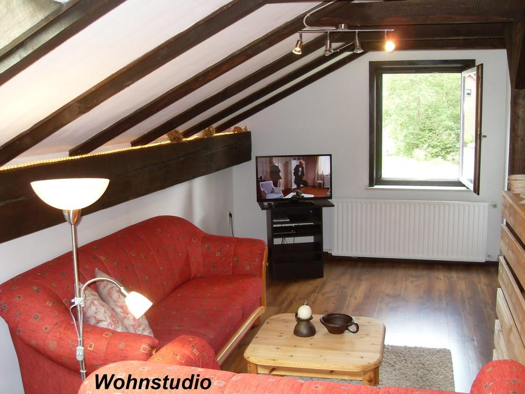 Gaestehaus Buendge Kamschlacken Bagian luar foto