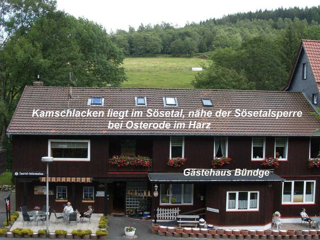 Gaestehaus Buendge Kamschlacken Bagian luar foto