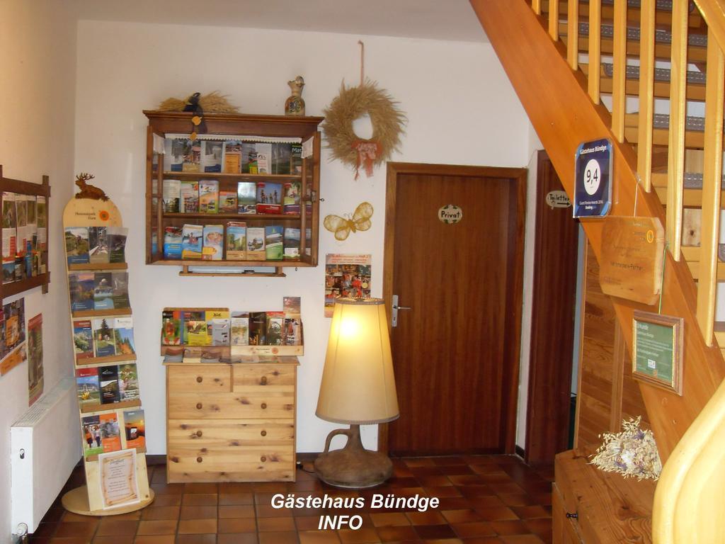 Gaestehaus Buendge Kamschlacken Bagian luar foto